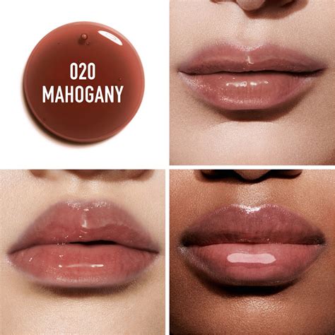 dior lip addict mahogany|dior lip oil shade 001.